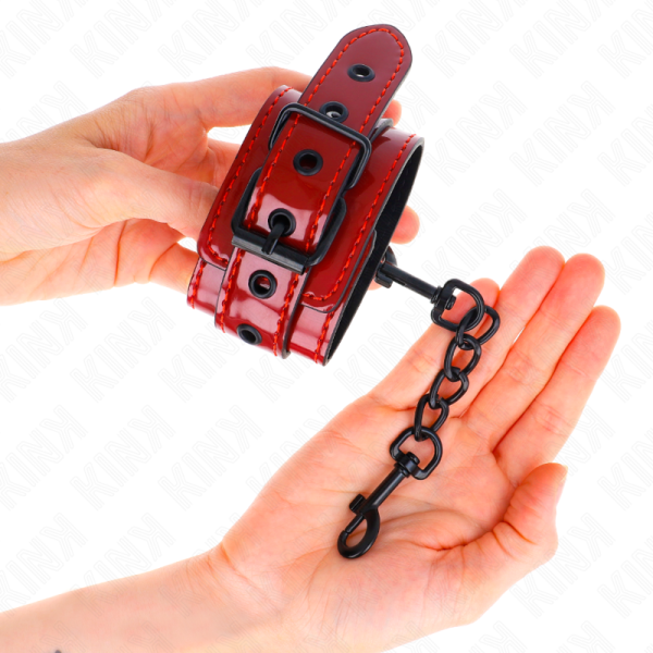 KINK - PUNHOS VERMELHO ESCURO 23 X 5 CM - Imagen 3