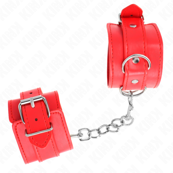 KINK - PULSO SIMPLES VERMELHO AJUSTÃVEL 20-23 CM X 5,5 CM - Imagen 2