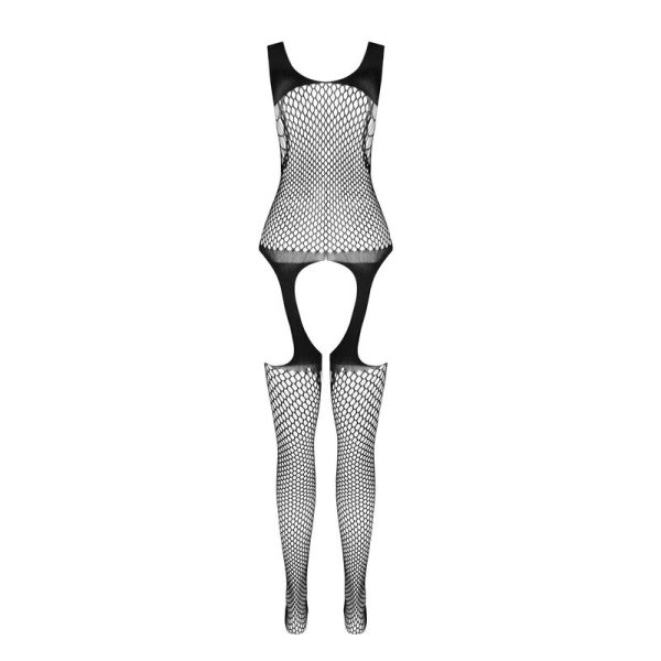 PASSION - BS 104 BODYSTOCKING BRANCO TAMANHO ÃNICO - Imagen 4