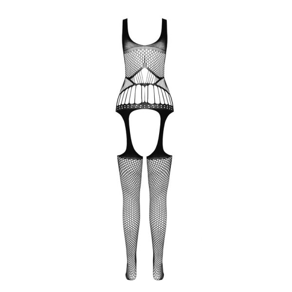 PASSION - BS 106 BODYSTOCKING BRANCO TAMANHO ÃNICO - Imagen 3
