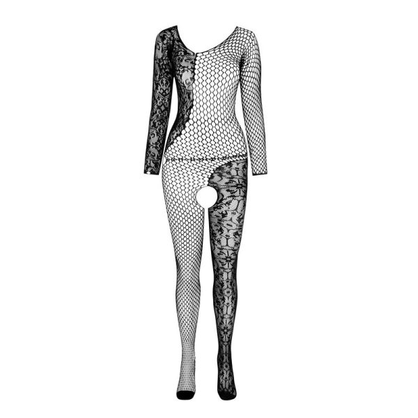 PASSION - BS 107 BODYSTOCKING VERMELHO TAMANHO ÃNICO - Imagen 4