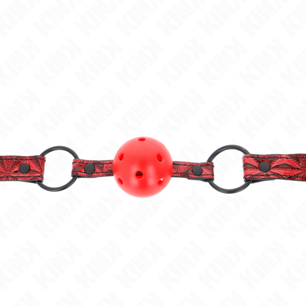 KINK - BOLA PADRÃO DIAMANTE 4,5 CM GAG MODELO 1 64,5 CM AJUSTÃVEL 42-60 CM - Imagen 3