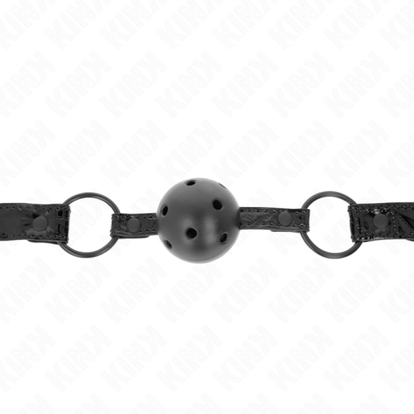 KINK - BOLA PADRÃO DIAMANTE 4,5 CM GAG MODELO 3 64,5 CM AJUSTÃVEL 42-60 CM - Imagen 3