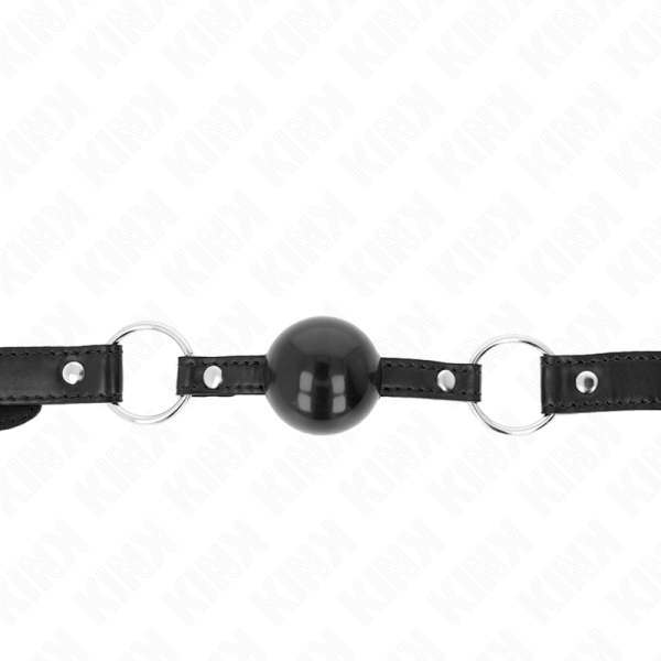 KINK - BOLA TPE PRETA MORDAÃA 4 CM 60 x 2 CM - Imagen 3