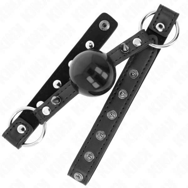 KINK - MORDAÃA BOLA 4 CM COM PONTA REBITE E SNAP LOCK 65 x 2 CM - Imagen 2