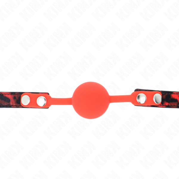 KINK - MODELO 2 BOLA SILICONE 4 CM COM FECHADURA 60 x 2 CM - Imagen 3