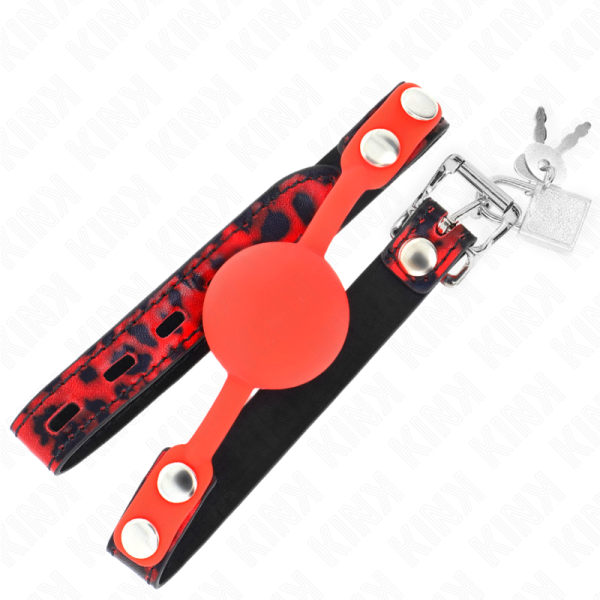 KINK - MODELO 2 BOLA SILICONE 4 CM COM FECHADURA 60 x 2 CM - Imagen 2