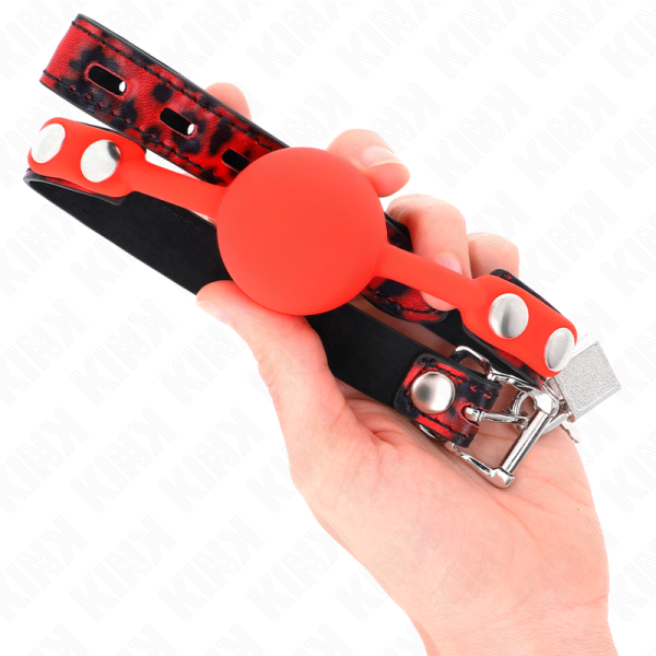 KINK - MODELO 2 BOLA SILICONE 4 CM COM FECHADURA 60 x 2 CM - Imagen 4