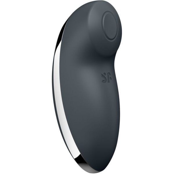 SATISFYER - TAP & CLIMAX 2 VIBRADOR E ESTIMULADOR CINZA - Imagen 5