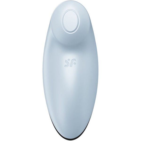 SATISFYER - TAP & CLIMAX 2 VIBRADOR & ESTIMULADOR AZUL - Imagen 2