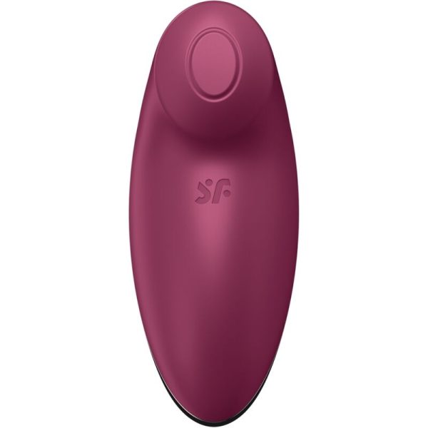 SATISFYER - TAP & CLIMAX 2 VIBRADOR & ESTIMULADOR VERMELHO - Imagen 2