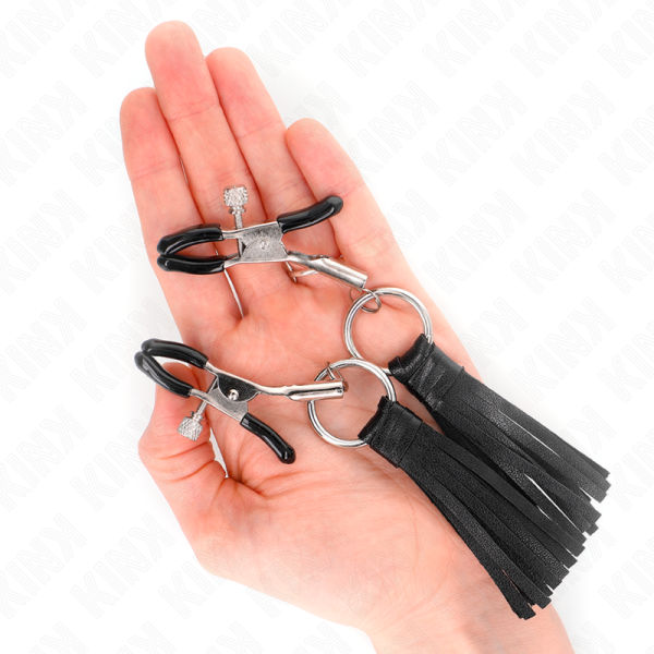 KINK - PINÃAS DE BOLSA DE COURO 6 CM - Imagen 4