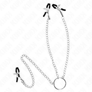 KINK - PINÃAS TRIPLAS PARA BICOS E CLITÃRIS COM CORRENTE MODELO 0