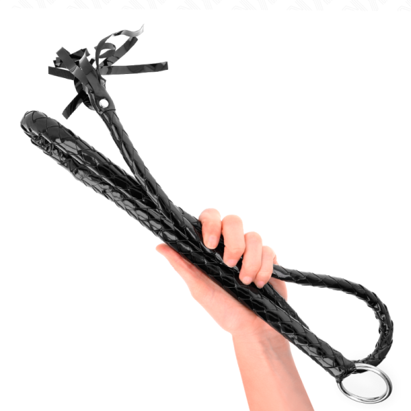 KINK - CHICOTE DE PVC LONGO BRILHANTE 138 CM - Imagen 2