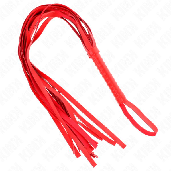 KINK - CHICOTE CABO CURTO VERMELHO 70 CM - Imagen 2