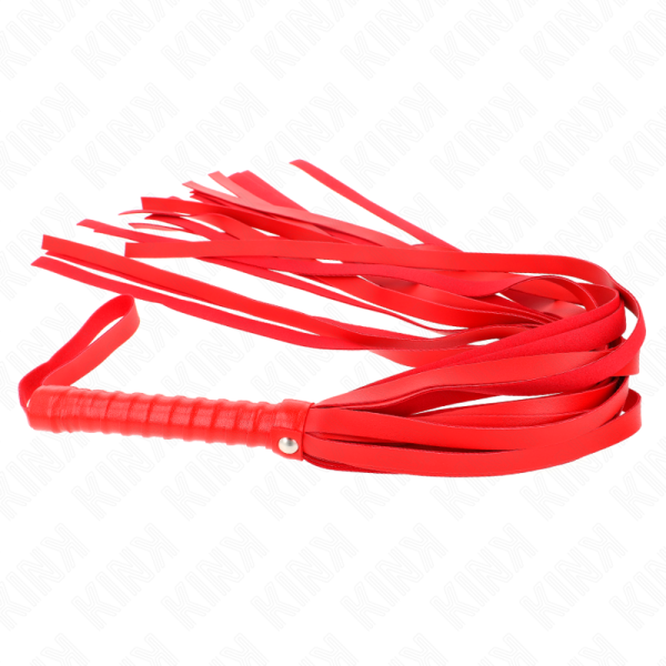 KINK - CHICOTE CABO CURTO VERMELHO 70 CM - Imagen 5