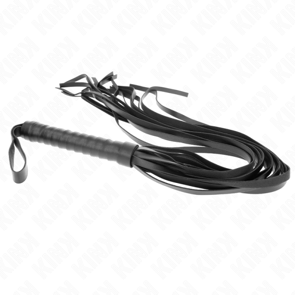 KINK - NEGRO CABO CURTO CHICOTE DE CAUDA LONGA 70 CM - Imagen 5