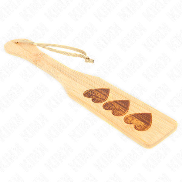 KINK - PALETE DE BAMBU DESIGN CORAÃÃO 32 X 5,5 CM - Imagen 3