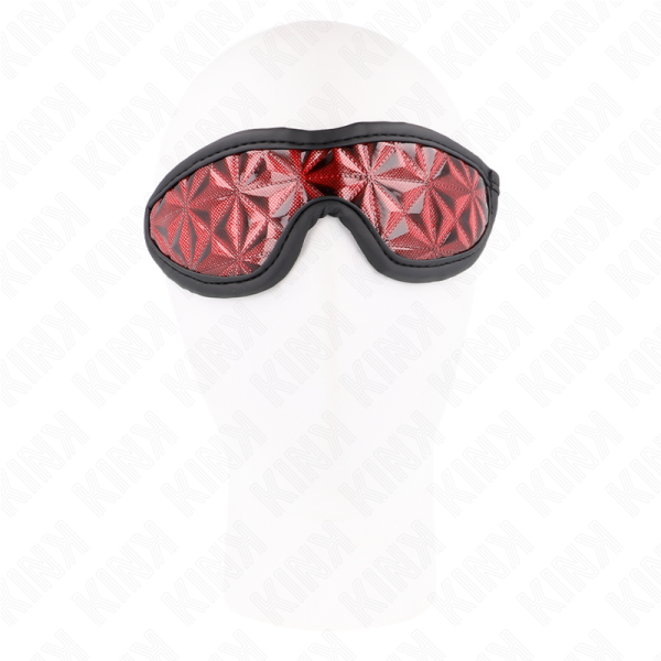 KINK - FAIXA DE CABEÃA PADRÃO DIAMANTE VERMELHO 20,5 x 6 CM - Imagen 2