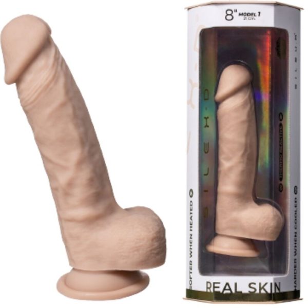 SILEXD - MODELO 1 PÃNIS REALÃSTICO PREMIUM SILEXPAN SILICONE 21.5 CM - Imagen 6