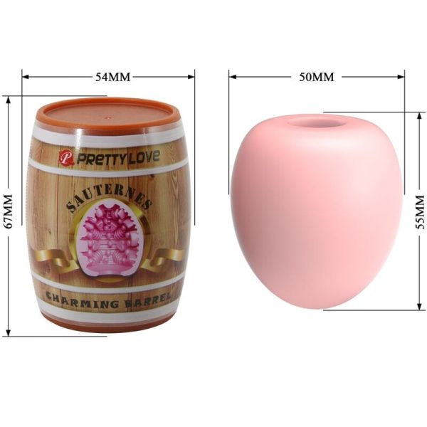 PRETTY LOVE - MASTURBADOR MASCULINO OVO ROSA MODELO 2 - Imagen 7