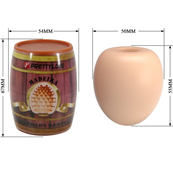 PRETTY LOVE - MASTURBADOR MASCULINO EGG FLESH MODELO 2 - Imagen 8