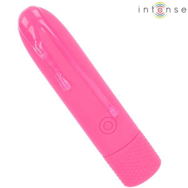 INTENSE - SYMONE  USB RECARREGÃVEL VIBRATÃRIA BULLET 8 VIBRAÃÃES ROSA 10 X 2,2 CM - Imagen 3