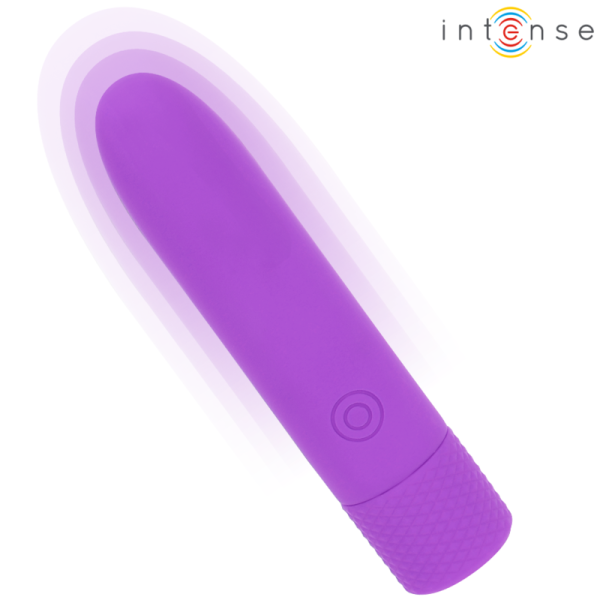 INTENSE - SYMONE  USB RECARREGÃVEL VIBRATÃRIA BULLET 8 VIBRAÃÃES ROXO 10 X 2,2 CM - Imagen 2