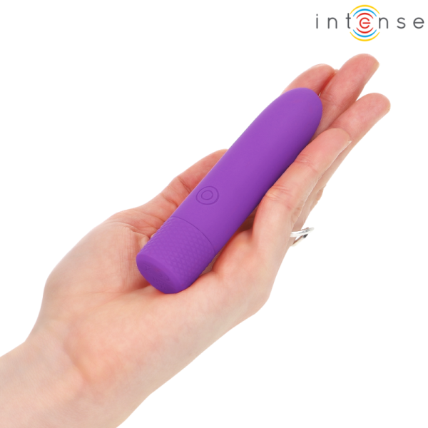 INTENSE - SYMONE  USB RECARREGÃVEL VIBRATÃRIA BULLET 8 VIBRAÃÃES ROXO 10 X 2,2 CM - Imagen 6