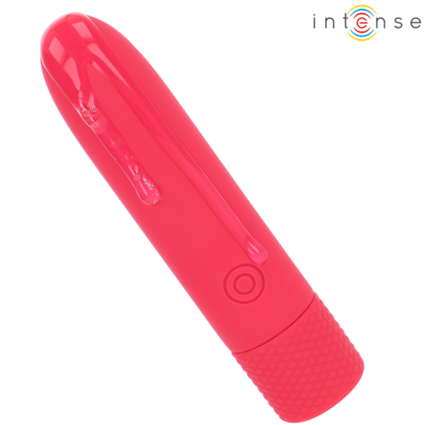 INTENSE - SYMONE USB RECARREGÃVEL VIBRATÃRIA BULLET 8 VIBRAÃÃES VERMELHO 10 X 2,2 CM - Imagen 3