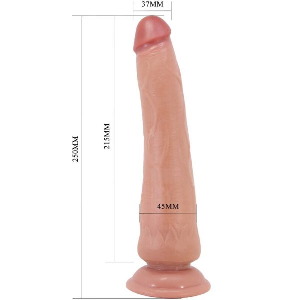 PRETTY LOVE - TIEMEYER DILDO REALISTA 25 CM MODELO 2 CARNE - Imagen 6