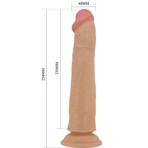 PRETTY LOVE - DILDO REALISTA SHARIFE 25 CM CARNE - Imagen 5
