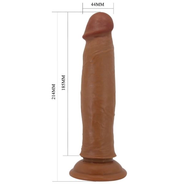 PRETTY LOVE - KEON DILDO REALISTA 21 CM MARROM - Imagen 6