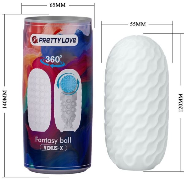PRETTY LOVE - VENUS X MASTURBADOR MASCULINO BRANCO - Imagen 6