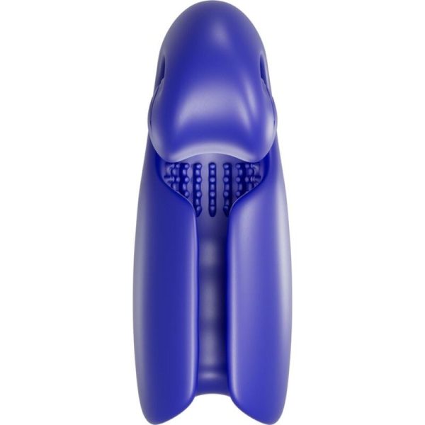 SNAIL VIBE - EVO PARA ELE MASTURBADOR MASCULINO SLIDE N'ROLL AZUL ESCURO - Imagen 3