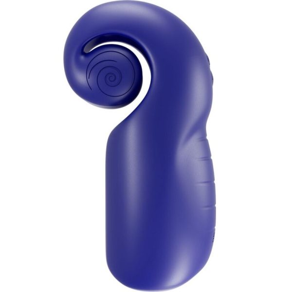 SNAIL VIBE - EVO PARA ELE MASTURBADOR MASCULINO SLIDE N'ROLL AZUL ESCURO - Imagen 2