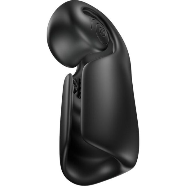 SNAIL VIBE - EVO PARA ELE MASTURBADOR MASCULINO SLIDE N'ROLL PRETO - Imagen 5