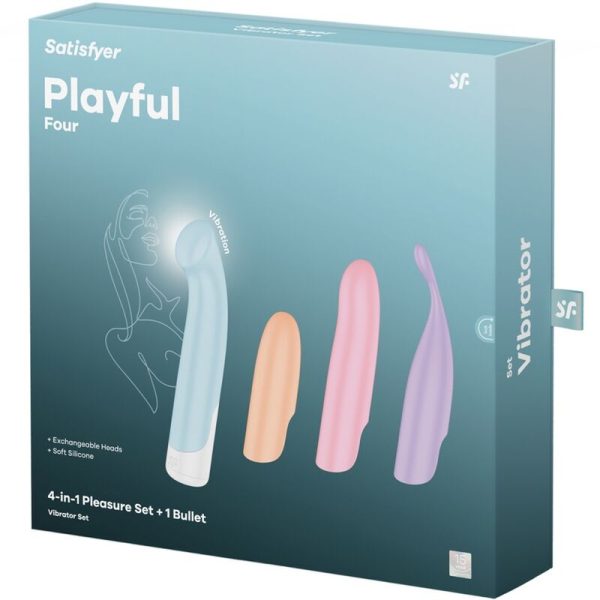 SATISFYER - G-SPOT WAVE 4 12 VIBRAÃÃES PROGRAMA VIBRADOR CINZA ESCURO - Imagen 9