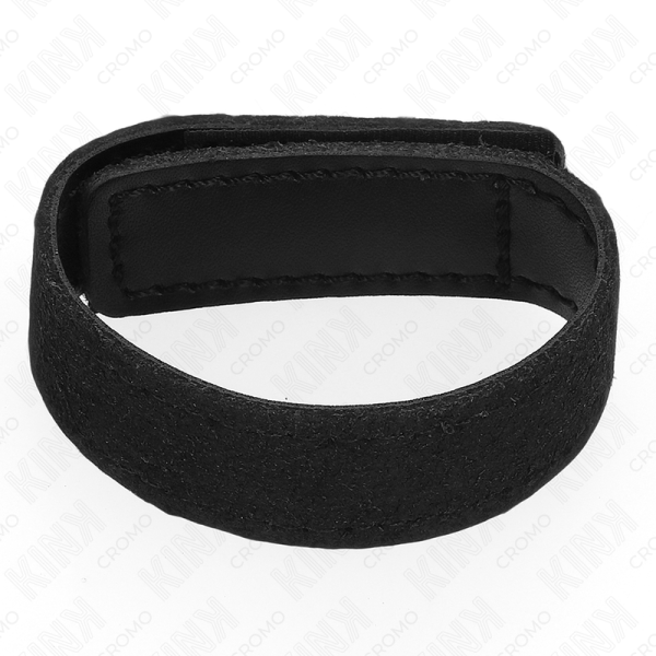 KINK - ANEL DE COURO PARA PÃNIS COM FECHO DE VELCRO 20 X 2 CM - Imagen 4