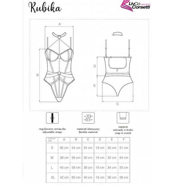 LIVCO CORSETTI FASHION - MELISENDA CF 1709 ROUPÃO DE BANHO + CAMISETA + TANGA - Imagen 4
