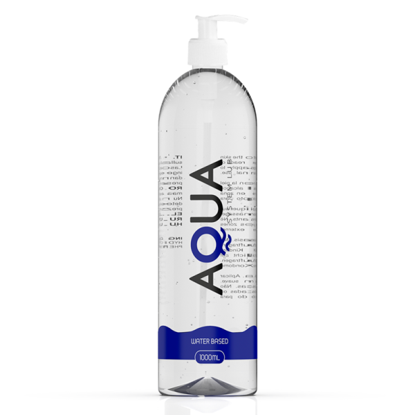 AQUA QUALITY - LUBRIFICANTE Ã BASE DE ÃGUA 1000 ML