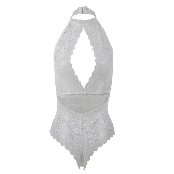 SUBBLIME - 953867 BODY DE RENDA BRANCO L/XL - Imagen 5