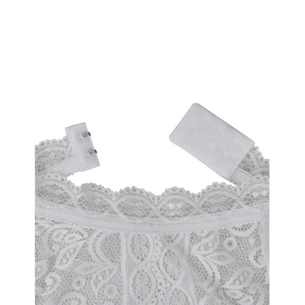 SUBBLIME - 953867 BODY DE RENDA BRANCO L/XL - Imagen 6