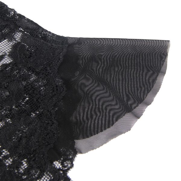 SUBBLIME - 930882 BODY SEXY COM BABADOS PRETO L/XL - Imagen 8