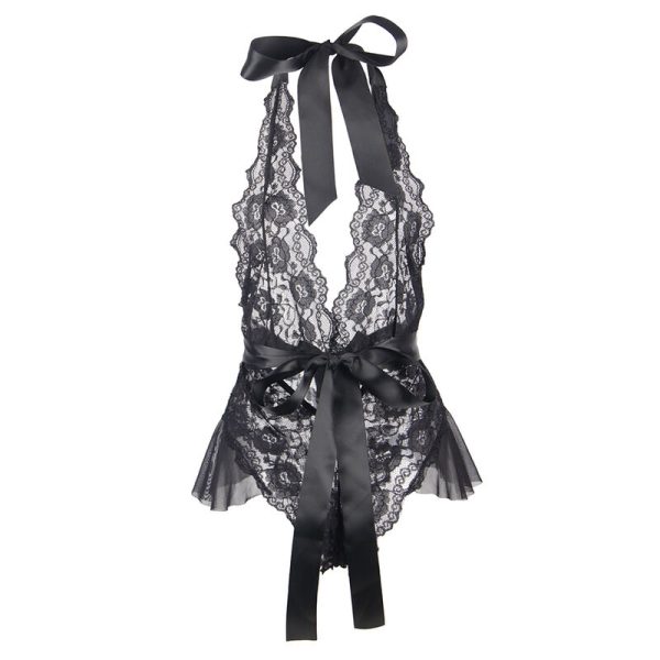SUBBLIME - 930882 BODY SEXY COM BABADOS PRETO L/XL - Imagen 5