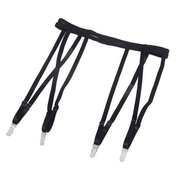 SUBBLIME - 954154 BODY COM CINTA-LIGA PRETO L/XL - Imagen 11
