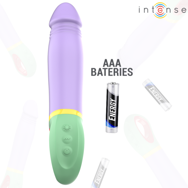 INTENSE - VELMA VIBRADOR RABBIT ROXO - Imagen 6