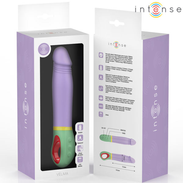 INTENSE - VELMA VIBRADOR RABBIT ROXO - Imagen 7