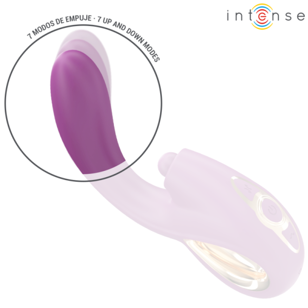 INTENSE - LALI MULTIFUNCIONAL VIBRADOR G-SPOT TAPPING & THRUST & VIBRATION ROXO - Imagen 4
