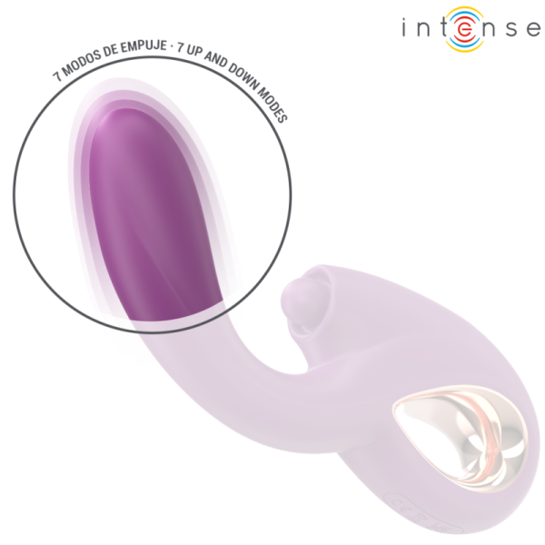 INTENSE - LALI MULTIFUNCIONAL VIBRADOR G-SPOT TAPPING & THRUST & VIBRATION ROXO - Imagen 5